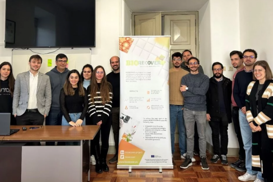 BIORECOVER Partners meet in Coimbra & take part in the Winter School