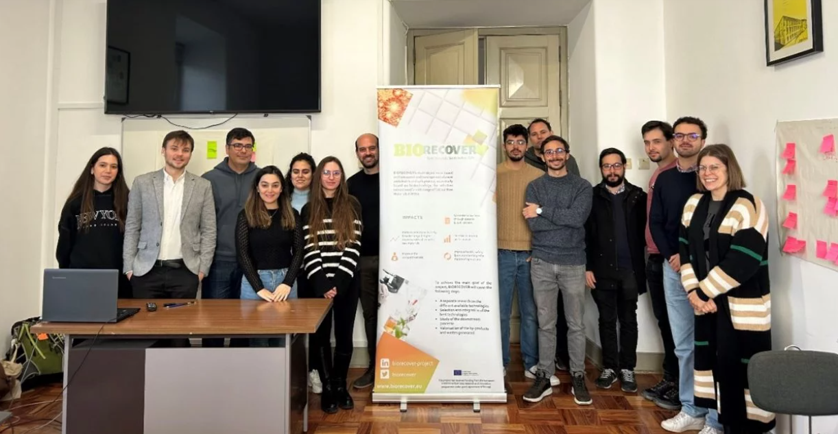 BIORECOVER Partners meet in Coimbra & take part in the Winter School